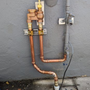 New Pipes Installation - Homepage Gallery Section